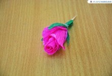 «Изготовление цветов из гофрированной бумаги» 05/04/2023