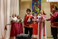 Концерт эстрадно-фольклорного ансамбля "Раздолье" в сельском клубе 29/10/2022